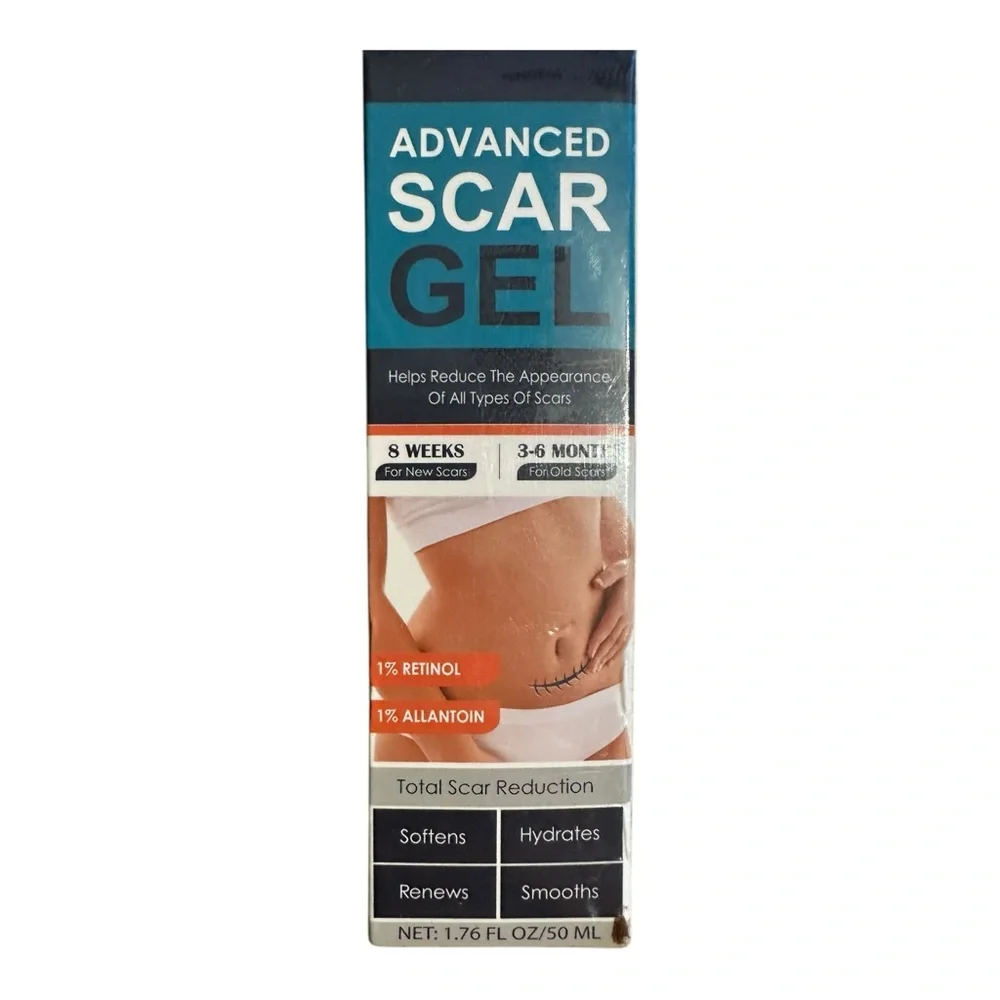 Lot of 2 – Gowgaw Advanced Scar Gel (1.76oz Each, New & Sealed)